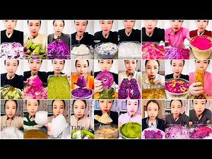 ||10/10|QIAN'S ALL NEW VIDEOS ONLY BITES+SWALLOWING COMPILATION||