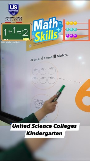 2.9K views · 22 reactions | #United_Science_Colleges #StirlingEducation #math #kindergarten | United Science Colleges | Facebook