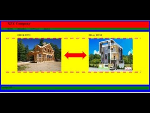 How to align two images horizontally in a webpage? for beginner-part 5 (using css)