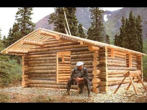 Dick Proenneke in Alone in the Wilderness