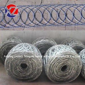 [Hot Item] Bto-12 Flat Hot Dipped Galvanized Razor Barbed Wire
