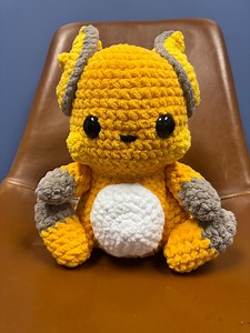 Raichu Pokémon Crochet Plushie - Etsy