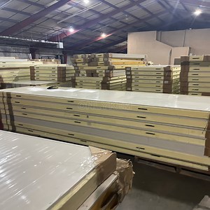 Cold Room Panel PU Polyurethane Sandwich Panel with Cam Lock