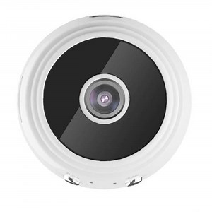 Caméra de sécurité A9 WiFi vidéo sans fil avec caméra activée mouvement Night Vision pour la intérieur Sécurité blanche conviviale