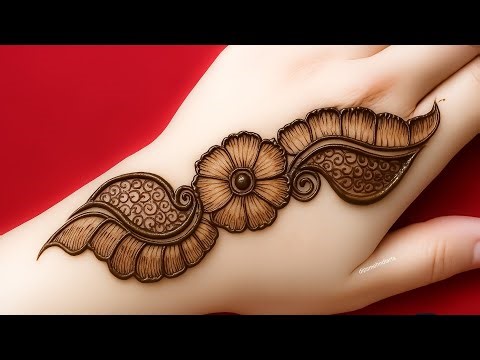 Rakhi mehndi design | Back hand mehndi designs | rakshabandhan Special Mehndi Design| mehndi designs