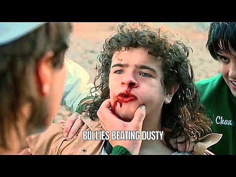 Dusty "It Causes Blindness" | Bullies Beating Dusty | Stranger Things Recap Scene | Volume Recap