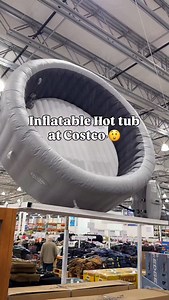 New inflatable hot tub/spa at Costco 180 gets inflated in over 5 minutes and smart phone app control! Plus you can fit 6/7 adults comfortably. Send this to someone that would love one and follow for more new Costco finds Are you getting one? #costco #costconew #costconewdeals #costcofinds #costcomusthaves #costcodeals #costcohaul #hottub #spa | Costconewdeals