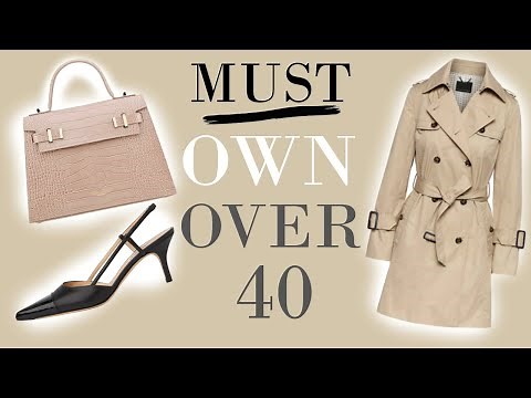 Women OVER 40 Should Own These 5 Pieces of CLOTHING to look Elegant & Sophisticated