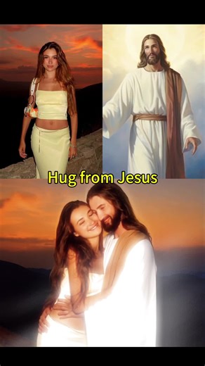 Embraced by Grace: Jesus' Comfort in Tough Times#ai #jusus