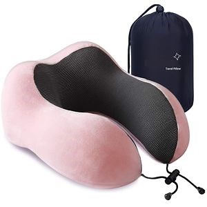 [Hot Item] Memory Foam Travel Pillow Airplane Neck Rest Support Pillow