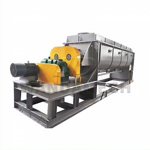[Hot Item] Kjg Series Rotary Drum Continuous Harrow Blade Dryer Horizontal Hollow Paddle Dryer