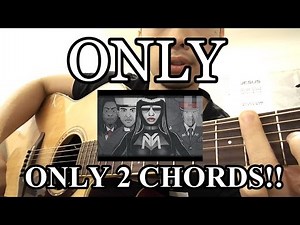 ONLY CHORDS ♪ NICKI MINAJ (GUITAR TUTORIAL)