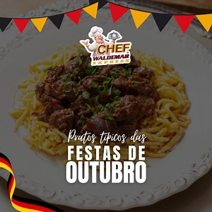 Ein Prosit! Outubro vem repleto de motivos para boa mesa e o Chef Waldemar Express vem lembrar algumas de suas receitas mais tradicionais: os nossos pratos típicos. Chegando onde estiver, seja em casa, trabalho, pousada ou hotel, basta pedir pelo site ou app. Atendemos todos dias, inclusive feriados. Acesse: www.chefwaldemar.com.br #chefemcasa #delivery #chefwaldemar #pratostipicos #oktoberfest #blumenau | Chef Waldemar