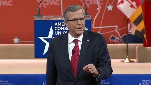 Jeb Bush Defends Immigration and Common Core Stances at CPAC