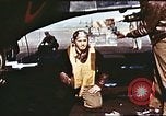 1943 – Polebrook Northamptonshire England United Kingdom: Captain Clark Gable speaks with U.S. AAF gunner by a B-17 parked at RAF Polebrook , Northamptonshire,  England