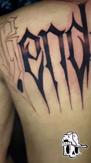 1st session Freehand Custom letters Open for tattoo schedule Pme me or call 09812489341 📩📩📩 Like & share | Billy Mar Badua