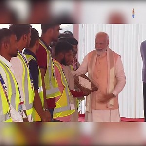 PM honors the true builder of Parliament . . . . #NewParliament #Modi #BJP4IND | Ashish Sood