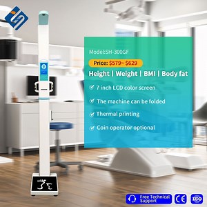 [Hot Item] Sh-300GF Coin Operated Vending Machine Fat Measurement Scale BMI Body Analyser Smart Scales
