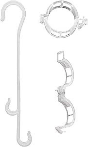 100pcs Tomato Support Clips and Hoops for Garden Vine Vegetables and Plants