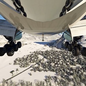 This landing in Switzerland is crazy ! | KM1