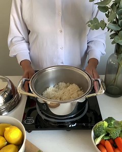 With the aid of our 20 cm Dome & Seal and AMC Grater, you can effortlessly steam vegetables, zest lemons, and grate cheese! #AMCookware #VersatileCookware | AMC Cookware