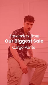9.8K views · 17 reactions | Summer dressing made easy with the latest trend on the block: Cargo pants. Add these stylish pairs to your rotation & kick back in style. Enjoy Flat 50% Off & 70% Off on select styles at #OurBiggestSale.*T&C apply. Get into cargo mode at lifestylestores.com or visit Lifestyle stores now! #Lifestyle #CargoPants | Lifestyle Stores | Facebook
