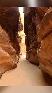 Petra treasury from inside❤️🇯🇴 | Welcome To Jordan, from the depths of my heart