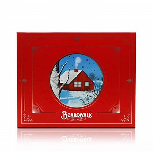 [Hot Item] Custom Luxury Hard Cardboard Christmas Gift Packaging Boxes Folding Magnetic Rigid Box