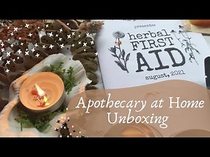 August Apothecary at Home Unboxing