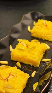 3 Ingredient Mango Kalakand Do you have milk, mango and sugar at home? If yes, you can easily make this Mango Kalakand in few minutes. And this is the only season when you will get ripe mangoes, so just go ahead and make this sweet at home. Top it with some cardamom (elaichi powder) and Pista, and I promise you, this Mango Kalakand not only melts in the mouth; but also it will also the flavors of mango on your taste buds. Ingredients : 1 ltr full cream milk 1 mango pulp (sieved pulp) 3 tbs sugar