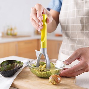 [Hot Item] Plastic Fruit Apple Corer Slicer Peeler Pitter Knife Cutter Avocado Spoon Separator