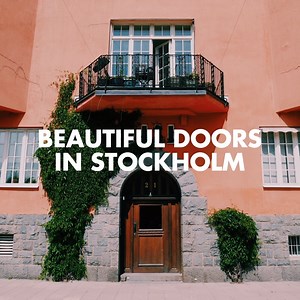 Modern, brown, dark orange, patterned, beautifully aged and sometimes surrounded by flowers or plants. Beautiful doors (and buildings) are to be found all over the city! | Visit Stockholm