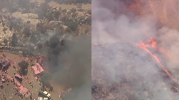 Firefighters battle multiple fires across SoCal amid hot temperatures