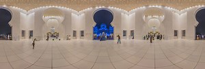 Grand Mosque Abu Dhabi - interior 360 Panorama | 360Cities