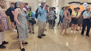 1.1K views · 40 reactions | 206 Tours visiting the Museum in Delphi, Greece while on Pilgrimage with Fr. Donald Calloway. The museum is full of fascinating artifacts that reveal the history of Greece in remarkable ways. | 206 Tours | Facebook