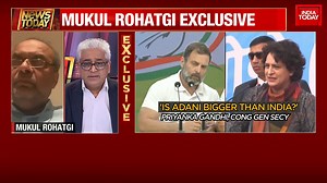 Former Attorney General Mukul Rohatgi backs Rahul Gandhi's conviction, says "it is a wholesome judgment. It should be a beacon to all concerned" Full show: https://bit.ly/3z36mFJ #ITVideo #NewsToday #RahulGandhi #Politics | Rajdeep Sardesai | India Today