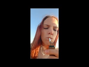 Jasmin Smoking | Smoking in Public, Smoking Outdoors while Walking
