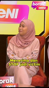 9K views · 50 reactions | Menerima dan stop jadi victim, itulah kuncinya. Mungkin kita perlu tahu apa kekurangan dan kelebihan di dalam sesebuah perkahwinan. Takdir mungkin sudah tertulis untuk menanganinya sebaik mungkin. Kisah mereka telah menjadi satu tauladan dan bagaimana mereka cuba untuk menjadi sebuah keluarga yang harmoni. #borakseeni | Borak SEENI | Facebook