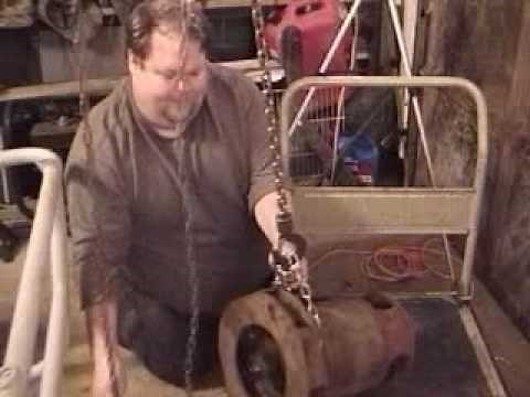 Electric Car Conversion Motor Installation