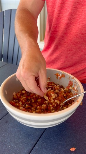 5.6K views · 59 reactions | One Minute Dip! What’s your favorite dip to take to the pool, lake, or beach? Cowboy Caviar is super fast, easy, and delicious. One cup of fresh salsa, one can of drained shoepeg corn, one can of rinsed black beans. Stir and eat with tortilla or Fritos scoops. #dip #beachsnack #poolsnack #picicappetizer #appetizer #dipideas #easydip #chipdip | Grill This Smoke That | Facebook