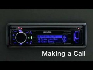 Kenwood KDC-BT52U Making Call