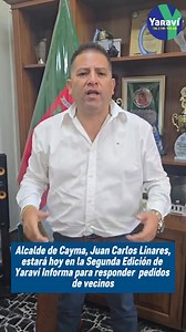 🟢🔵Alcalde de Cayma, Juan Carlos Linares, estará hoy en la Segunda Edición de Yaraví Informa, para escuchar pedidos y reclamos de vecinos. #RadioYaraví | Radio Yaraví Arequipa