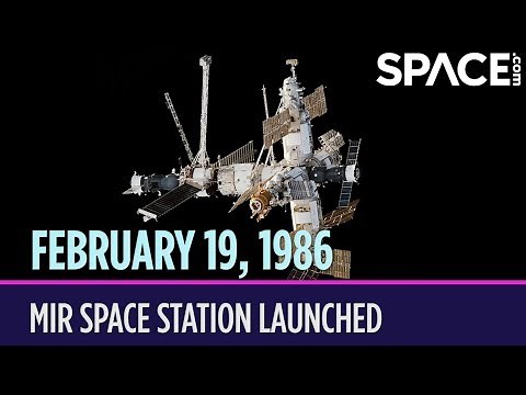 OTD in Space – February 19: Mir Space Station Launched