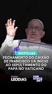 127K views · 318 reactions | O fechamento do caixão de Papa...