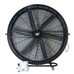 [Hot Item] Large Mobile Floor Fans with Touch Screen Controller with IP65 Pmsm Motor for Gyms