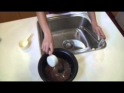 How to cook brown rice with a cooker