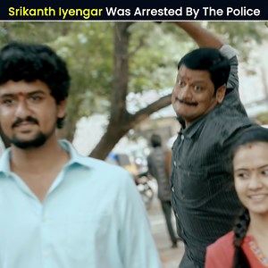 172K views · 2.5K reactions | Srikanth Iyengar was Arrested by the Police #RGV #Murder #Sahithi #SrikanthIyengar #GayatriBhargavi #RamGopalVarma #love #BestScene #BackToBack #rgv #SriBalajiKannadaCinema #SriBalajiVideo | Sri Balaji Kannada Cinema | Facebook