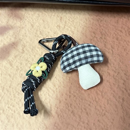Fabric Mushroom Bag Charms-rope Bag Charm-bag Accessories-purse Charm - Etsy UK
