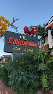 12 reactions · 5 comments | One of the coolest Hotel & Clubs in San Diego, especially at Christmas. The Lafayette! Located at 2223 El Cajon Blvd, San Diego, California. Several dining options including the retro Beginners diner, Pool Bar, Quiotes Fine Dining and more. Also on property is an amazing games room & bar complete with a bowling alley. #thelafayettehotel #californiatravel #socal #thelafayette @thelafayette | Becky Overbeck Fitness - BABE CAVE | Facebook