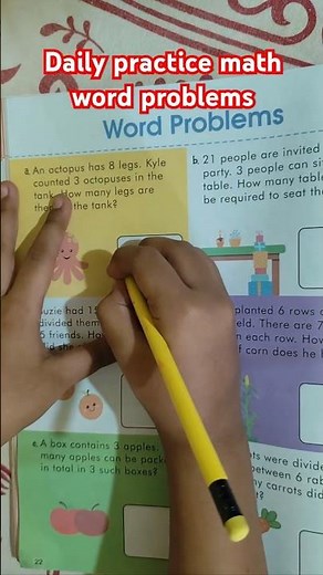 Math word problem practice #wordproblems #splendidmoms #mathbooksolutions